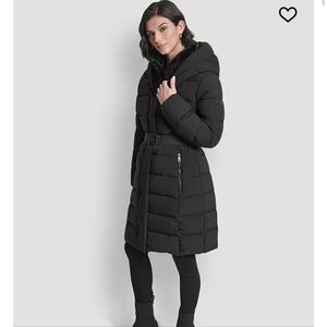 Women's Black Puffer Coat